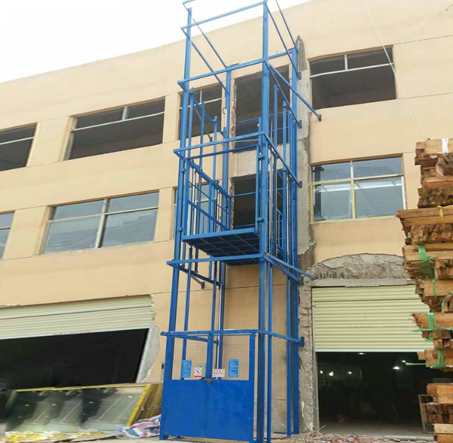 铁岭建材厂室外物料提升